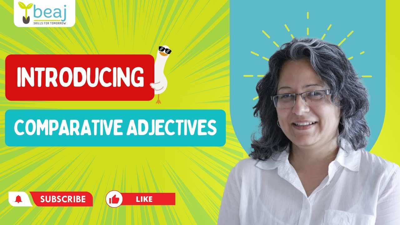 What are COMPARATIVE ADJECTIVES?