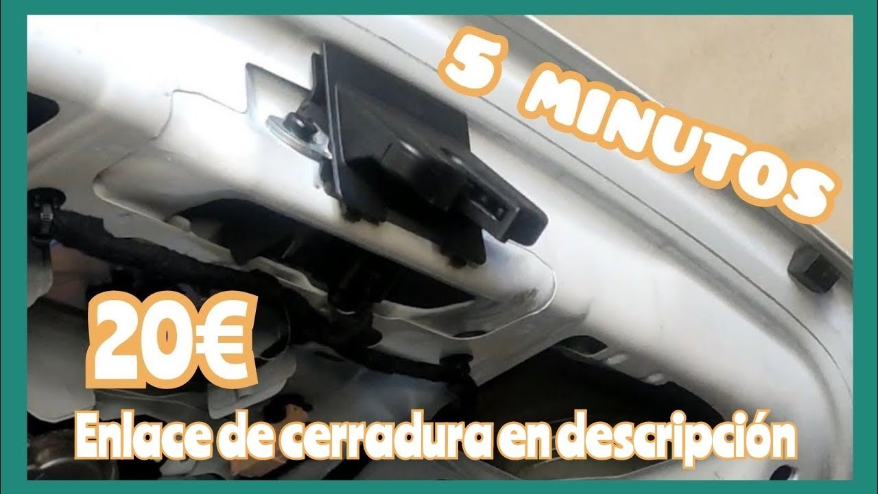 🚙 fallo MALETERO no abre o no cierra 🔑 (SEAT LEÓN 2) 🔑
