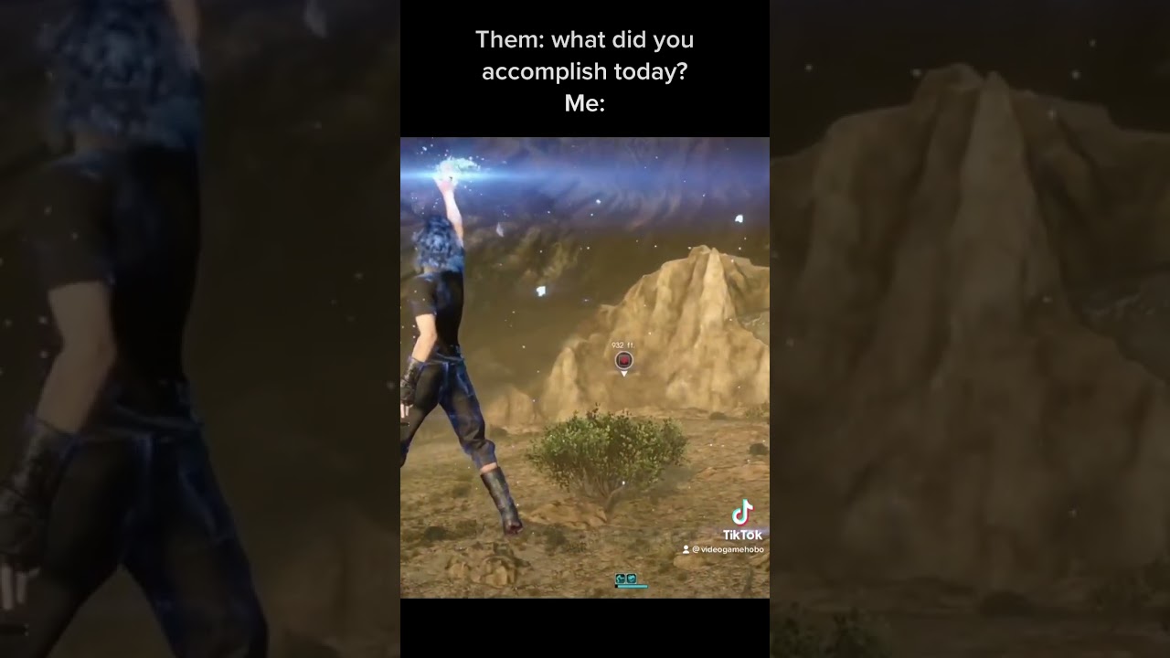 When you find the ring of power in Final Fantasy 15 #finalfantasy #ff15 #ps4 #playstation #oneshot