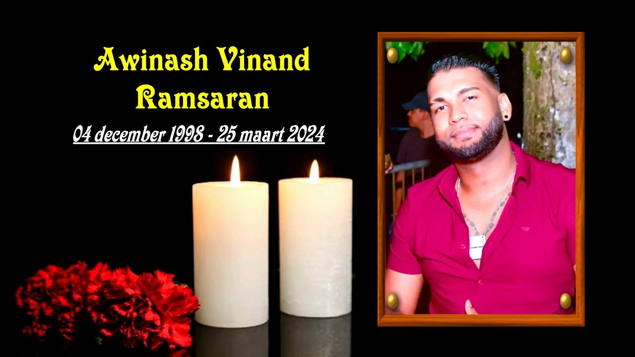 De Crematie van: Awinash Vinand Ramsaran