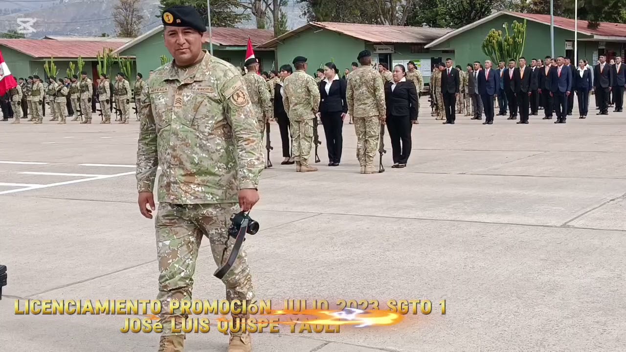 licenciamiento promoción julio 2023 Ayacucho j.l.q.y sgto 1
