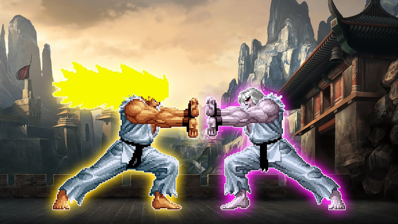 RYU SSJ VS KEN OROCHI! PURE MADNESS!