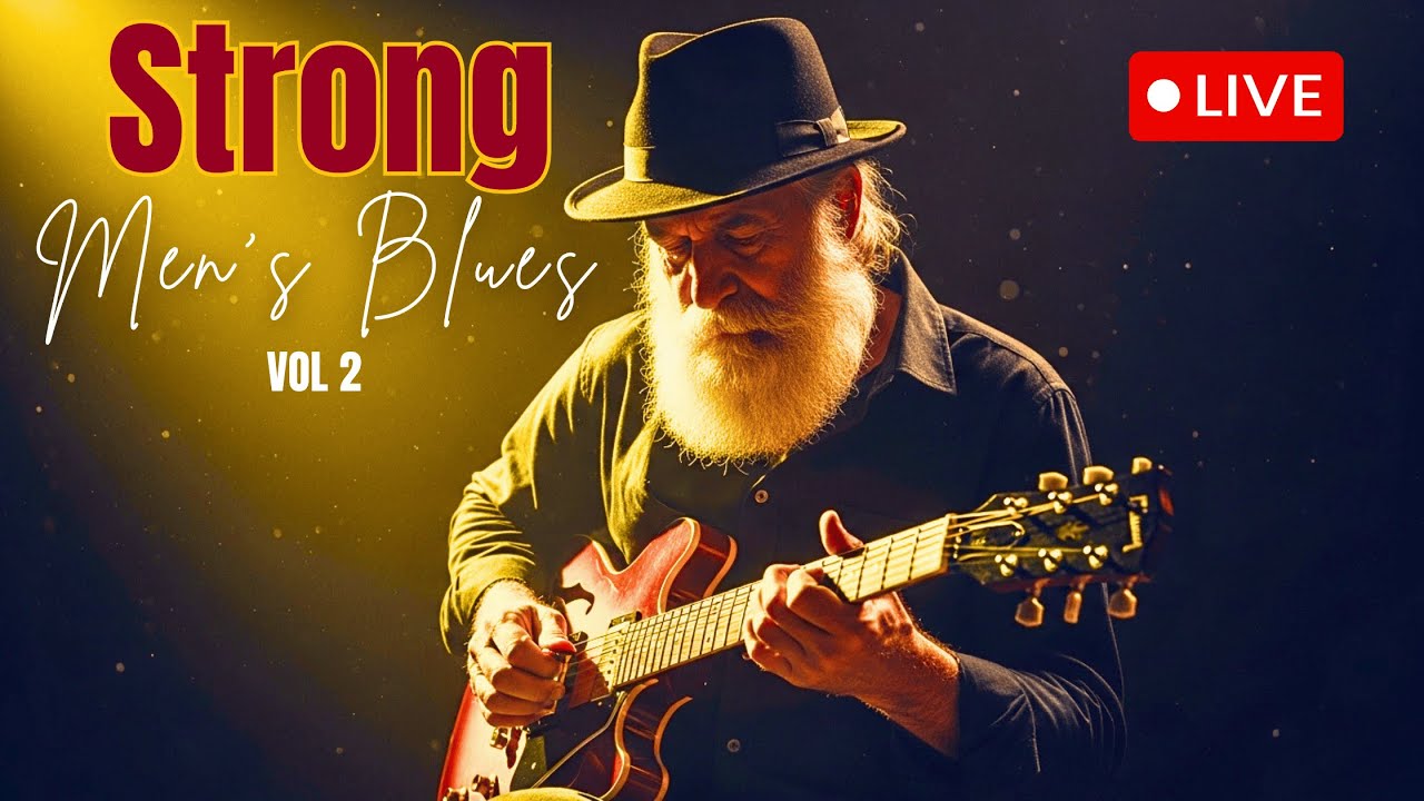 Deep Soul Blues Guitar 🎸 LIVE 2025 | Relaxing Slow Blues Night Session