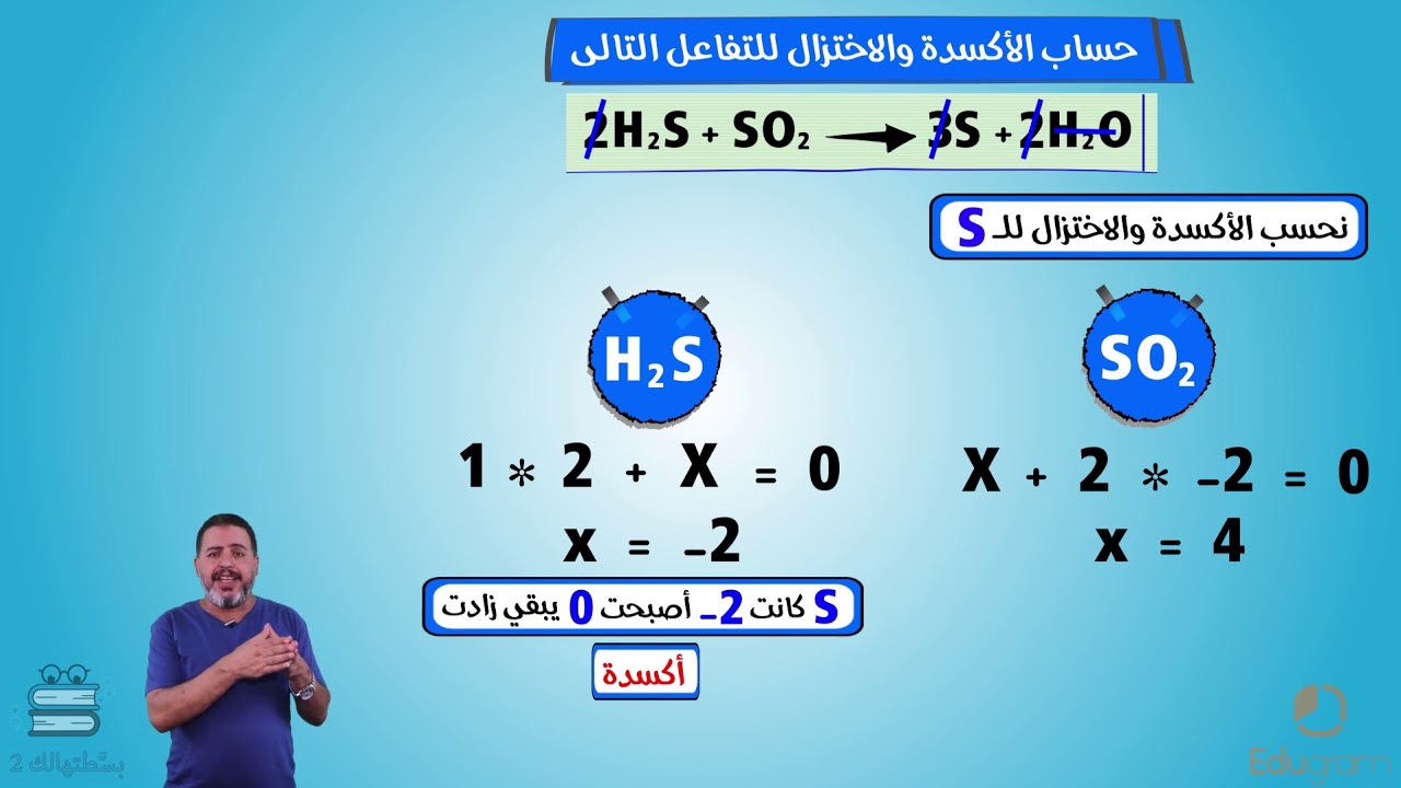 الاكسده والاختزال | كيمياء ثانية ثانوي | نبيل المنيسي