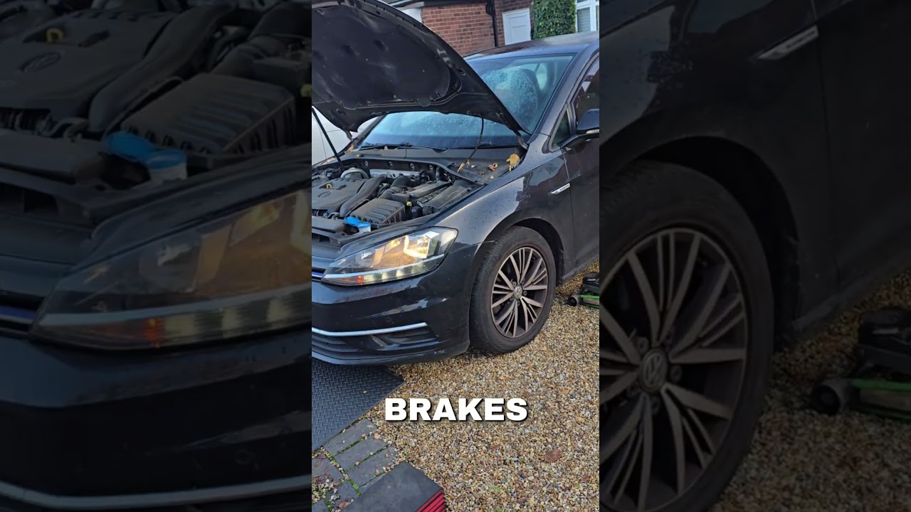 People forget how important this is for your car 👀 Full service on a VW Golf #vwgolf #mobilemechanic