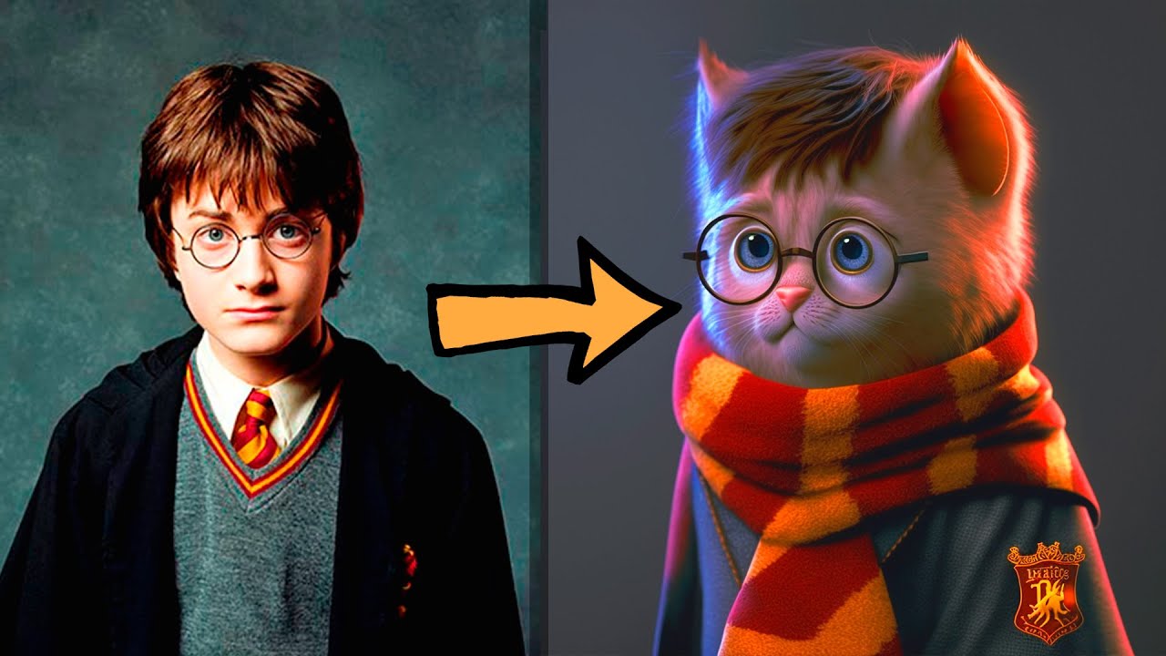 Harry Potter characters as kittens ⚡️ All 34 characters