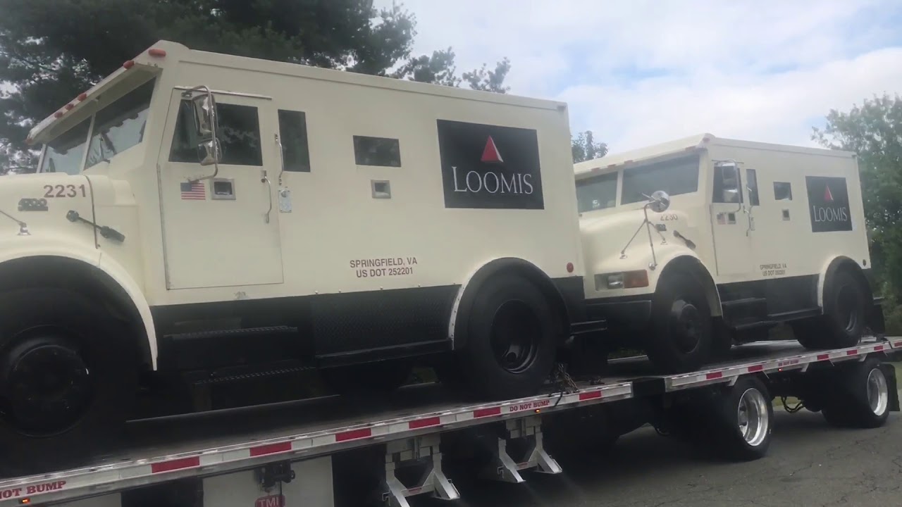 Stepdeck Money Load--Armored Trucks