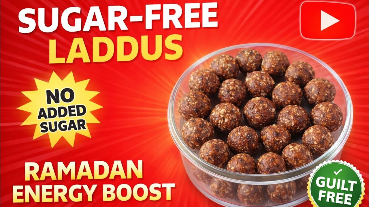 Dates, Dry Fruits & Gondh Laddus (Guilt free, Sugar-Free, Healthy)