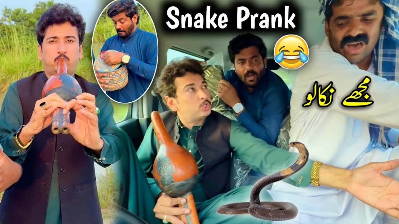 Snake Prank 😃Mujhy Bahir Nikalo 😃😲