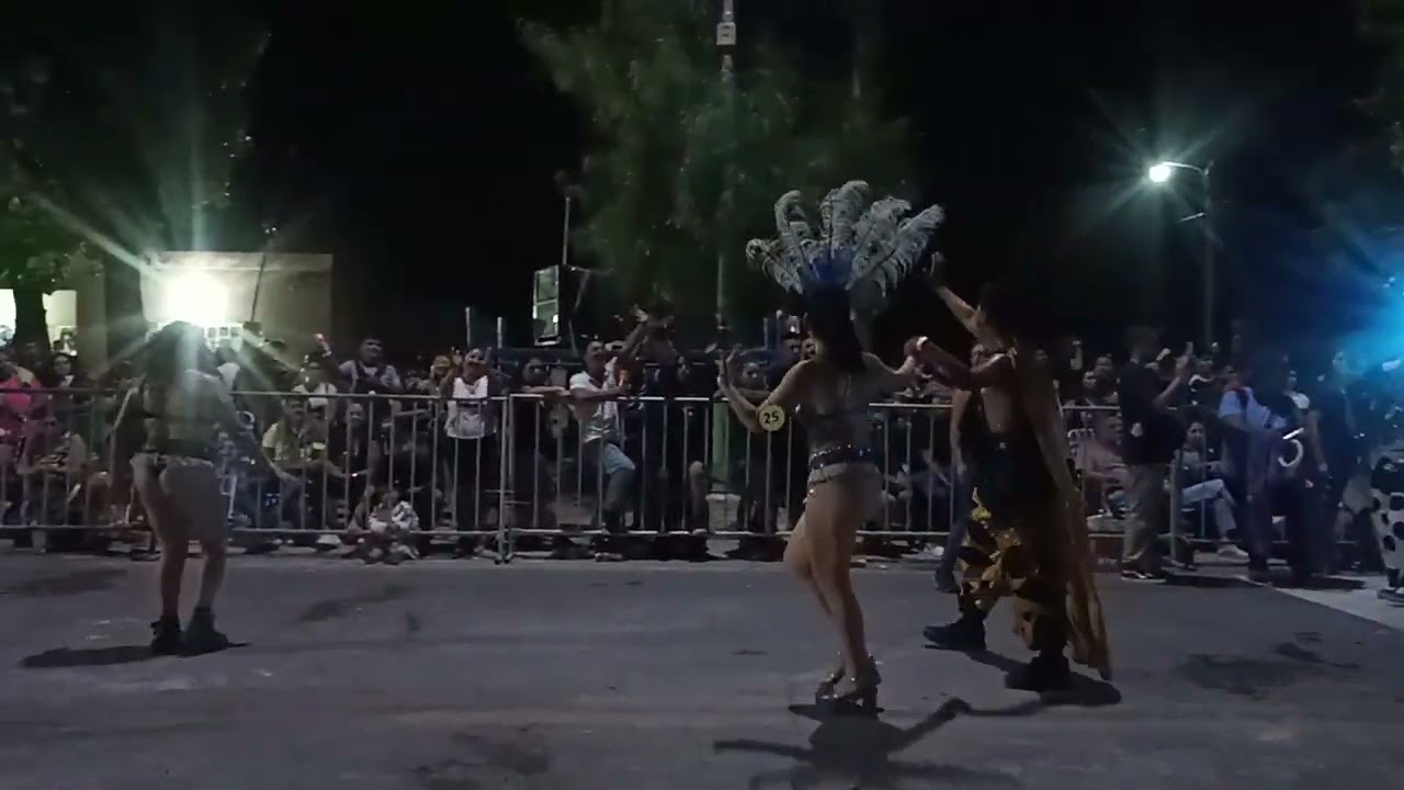 Corso Angaco 2026 Comparsa Ara Yevy Pie De Palo San Martín. 
