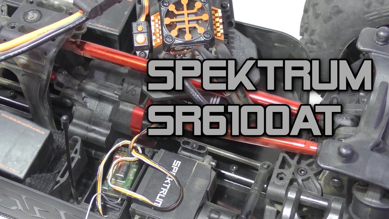 Arrma Outcast 8s - Binden und Kalibrieren des Spektrum SR6100at [German]