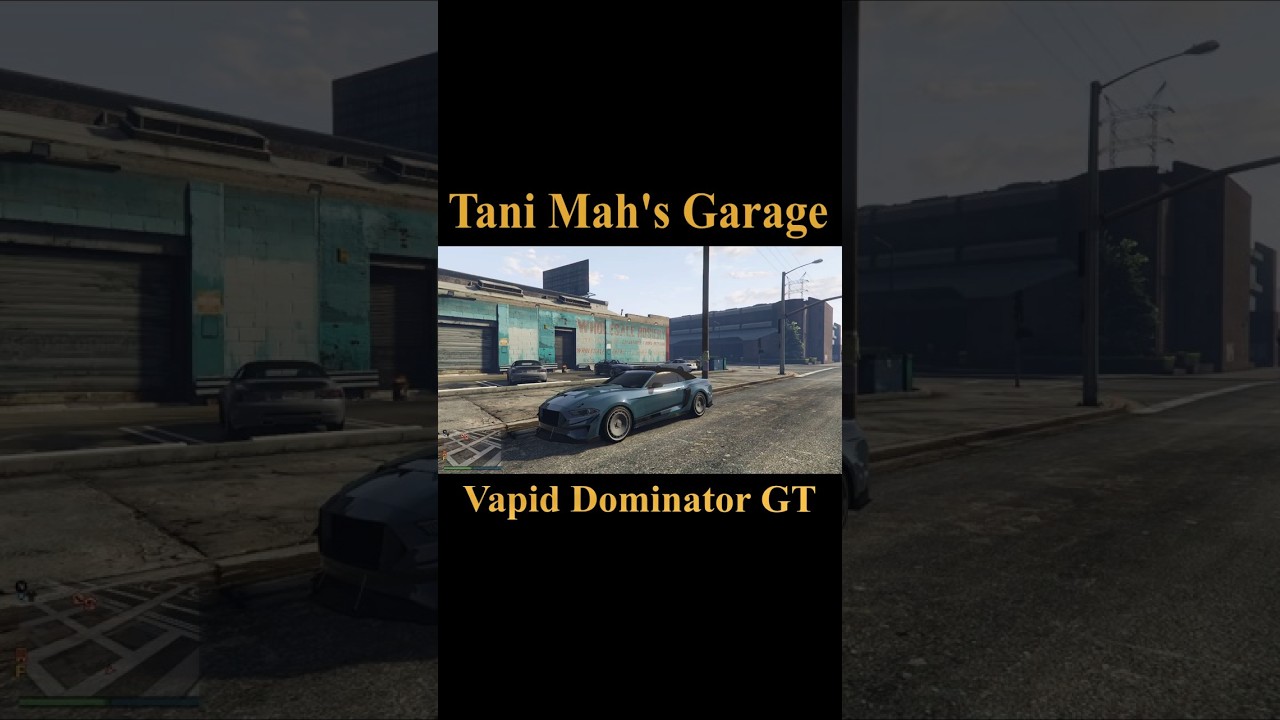 (GTA 5) Vapid Dominator GT - Inspiration Build / Customization  #gtaonline  #automobile  #gta