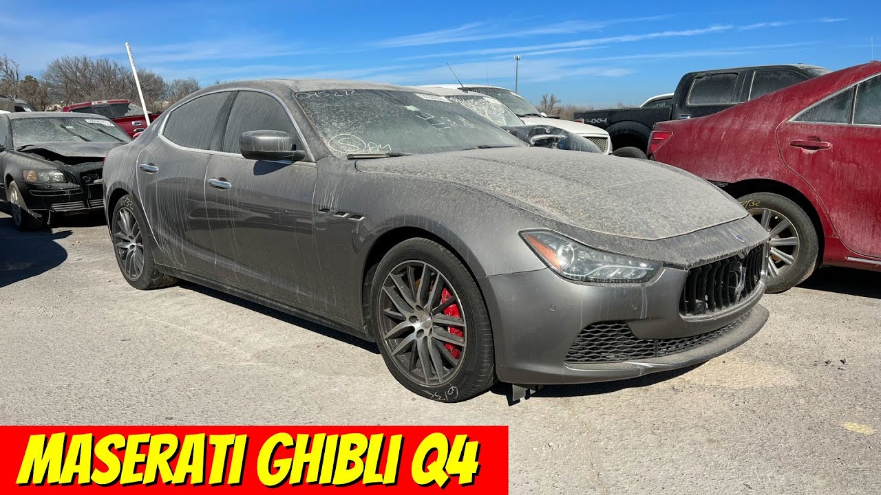 Copart Walk Around + Live Bidding! CNG Crown Vic + Maserati Ghibli Q4 12-24-21