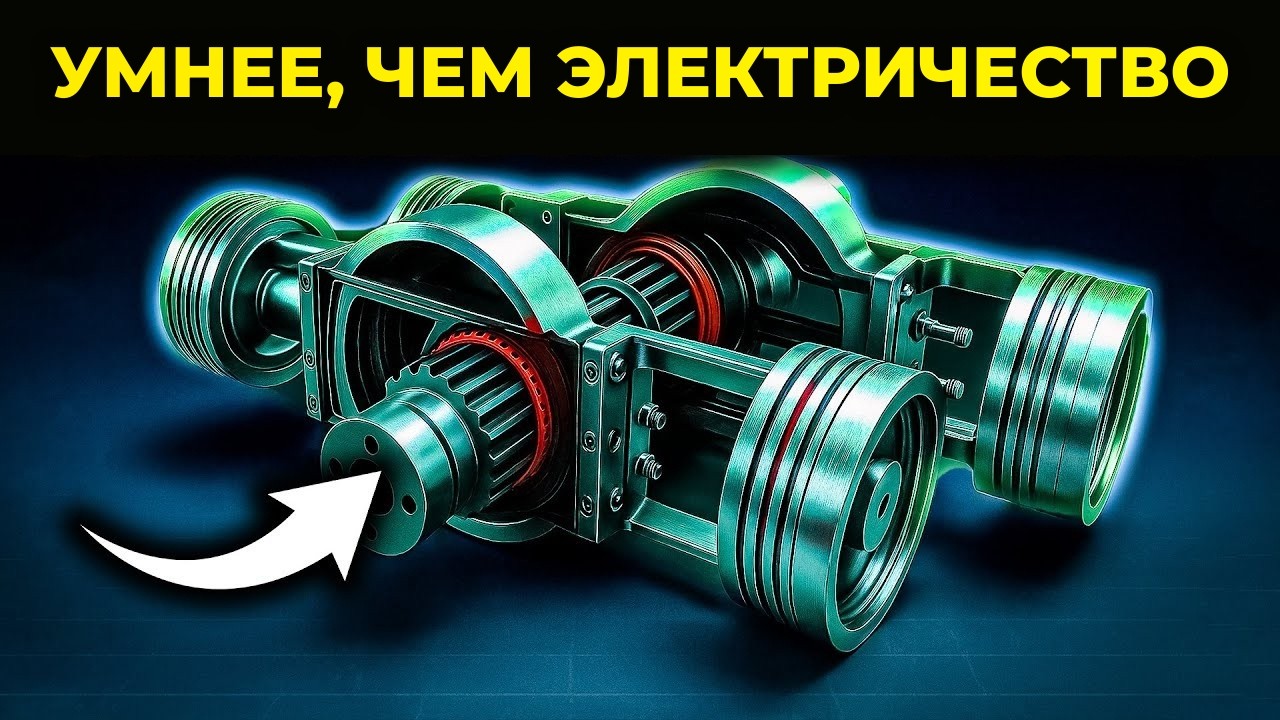 САМЫЙ умный поршневой двигатель, о котором вы никогда не слышали