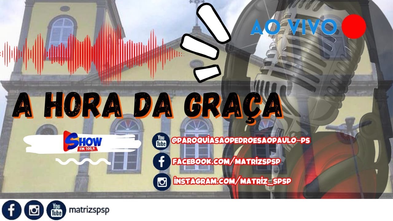 A HORA DA GRAÇA - 14-03-2026