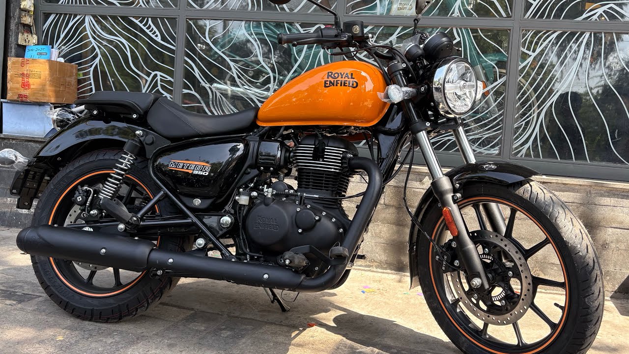2025 Royal Enfield Meteor 350 Launched In India | Detailed Review| Fireball Orange | 18% Gst Price ?