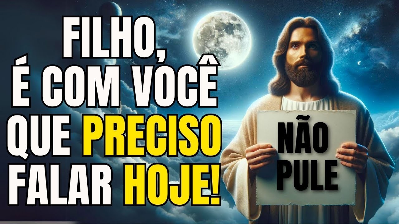 DEUS DIZ- SÓ PRECISO DE 5 MINUTOS PARA REALIZAR AQUILO QUE