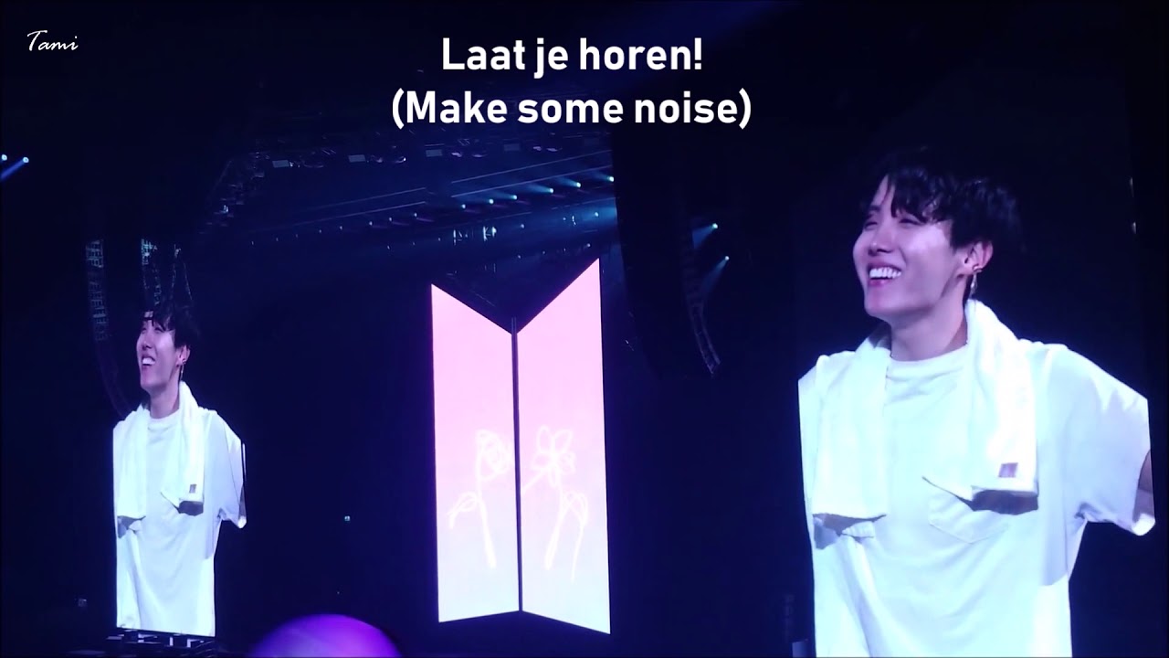 (SUB) BTS Speaks Dutch Compilation / BTS praat Nederlands (Amsterdam Live)