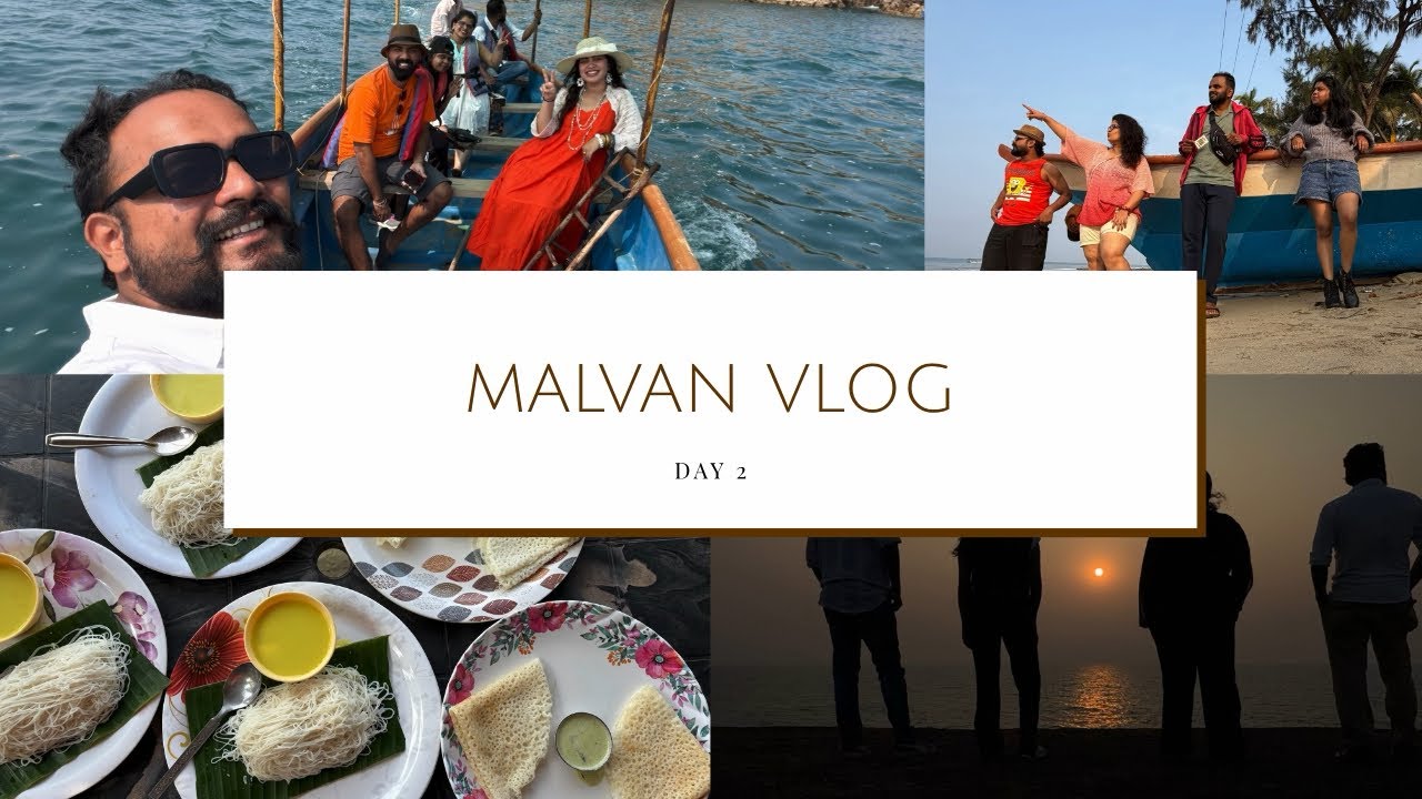 Malvan Vlog Day 2 #malvan #devbag #vlog #kokan #roadtrip #youtube #friends #boating #beach 