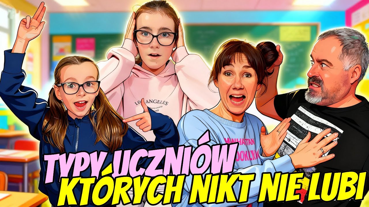 TYPY UCZNIÓW W KLASIE, KTÓRYCH NIKT NIE LUBI #fikimikiagatkiimoniki