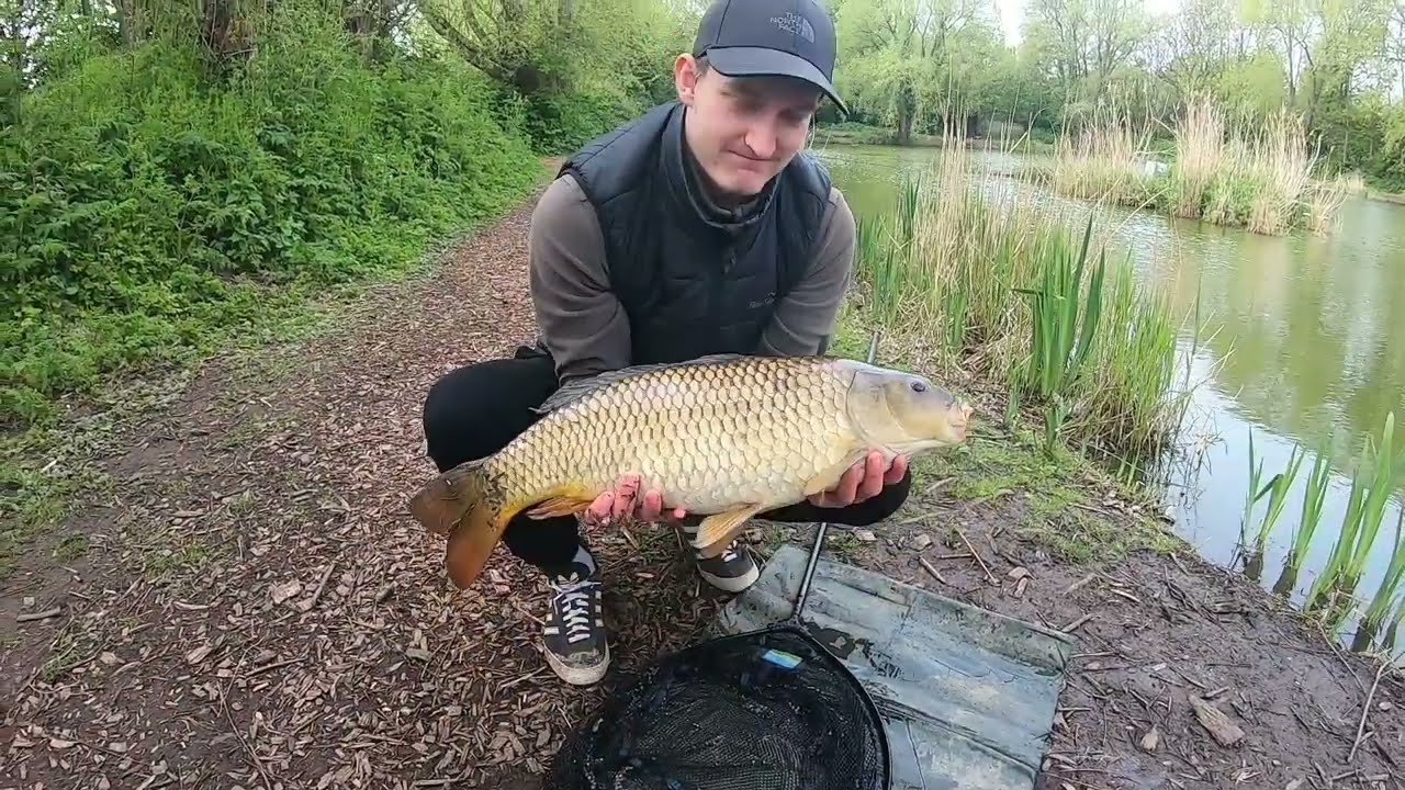 Tench and surprise carp! (subtitles added)