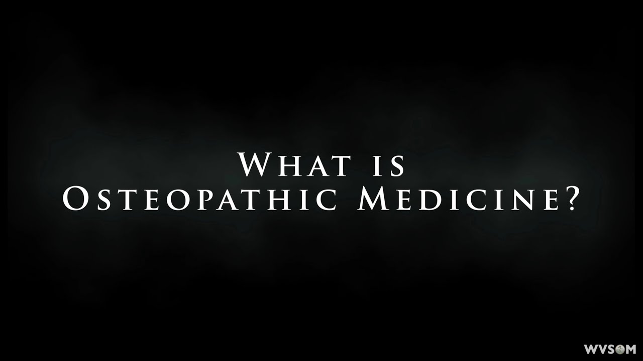 Что такое остеопатическая медицина?