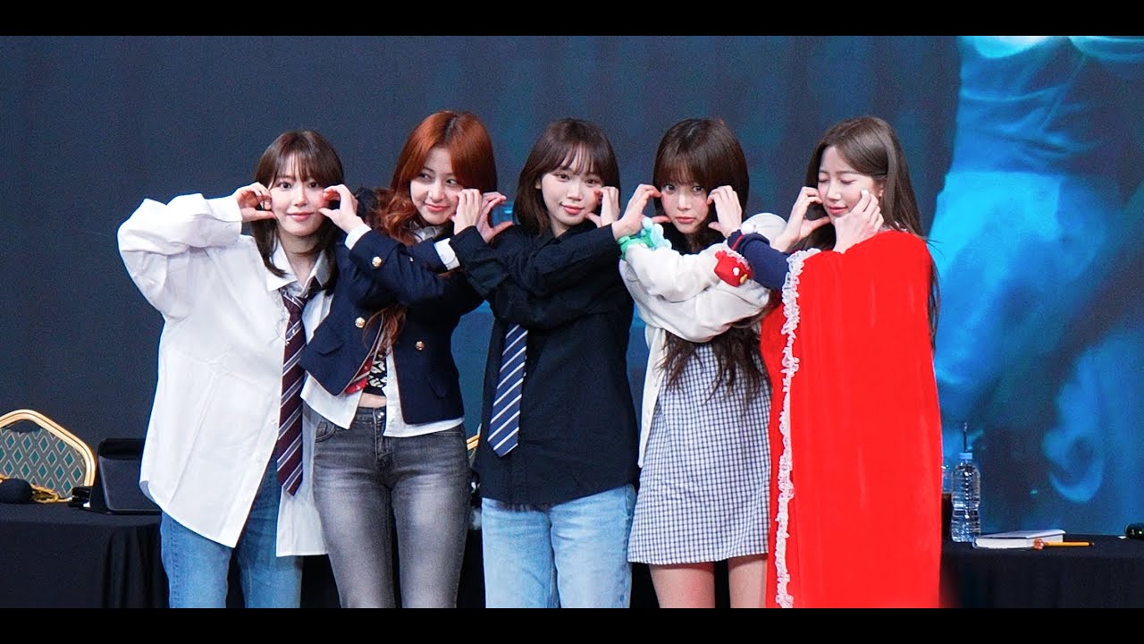 250426 르세라핌 '팬싸인회' 직캠 LE SSERAFIM 4k Fancam @뮤직코리아