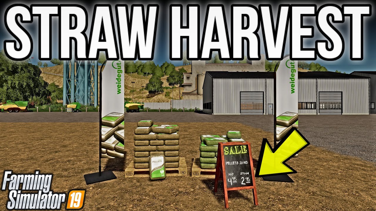 Testing The Straw Harvest DLC! | Farming Simulator 19