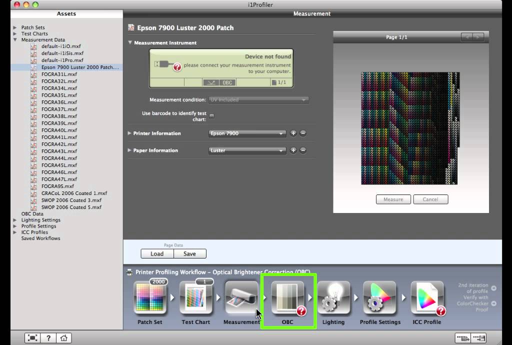 i1Profiler: Advanced Printer Options