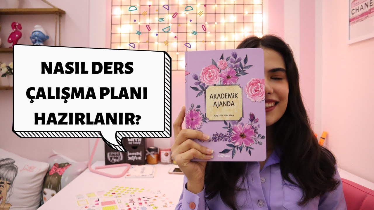 BERABER DERS ÇALIŞMA PLANI HAZIRLAYALIM 😍 | AJANDA SİSTEMİ
