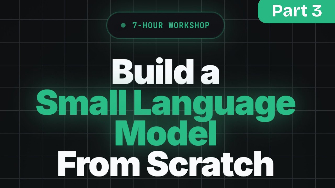 Build a small language model from scratch: Pre-training and Inference