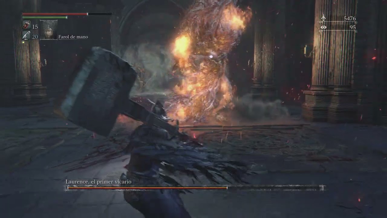 Laurence el primer vicario Bloodborne