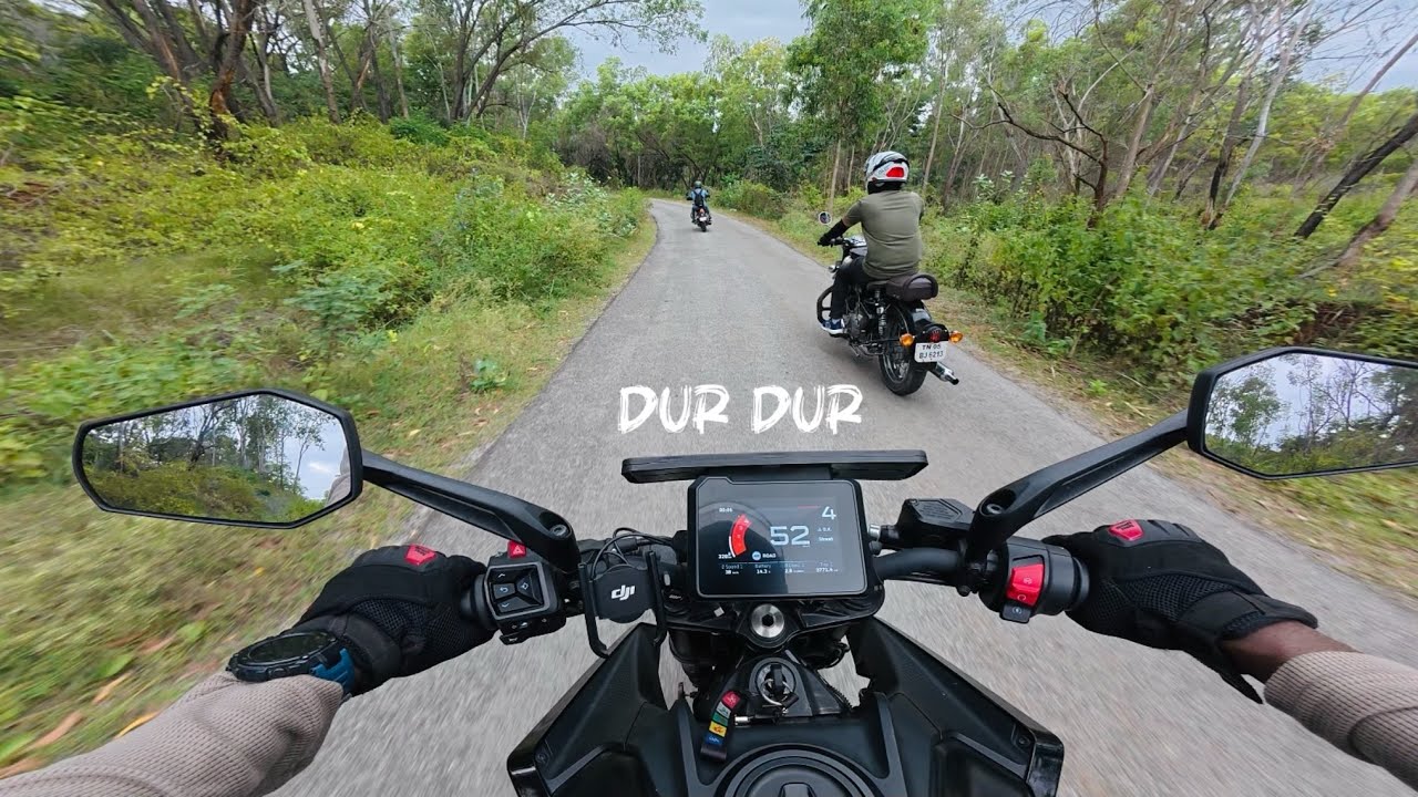 “Exploring Mallapa Konda Hill Station Forest | Duke 250 Gen 3 Ride in 4K 🌄🏍️”