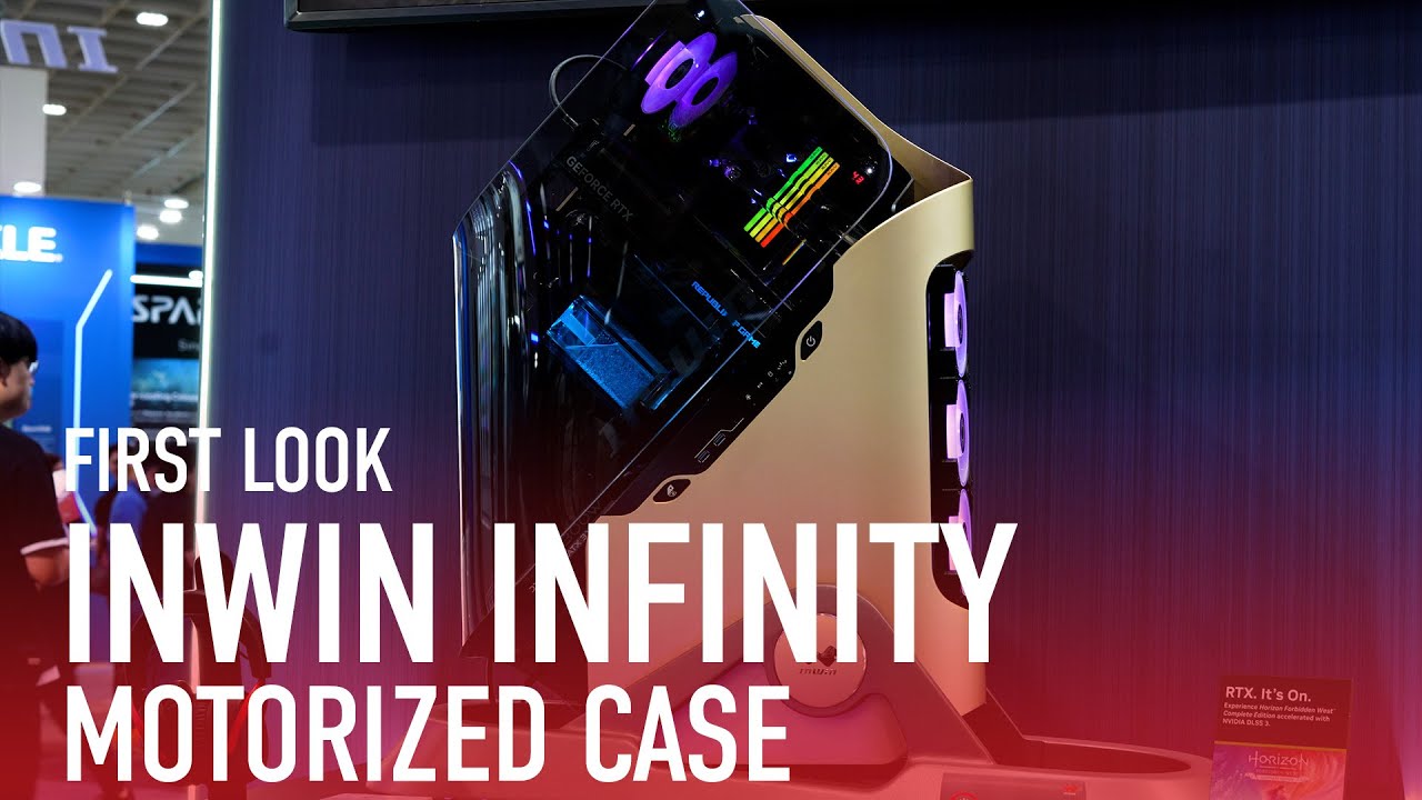 First Look: The Motorized InWin Infinity Is the PC Case of the Year (Maybe, Any Year)