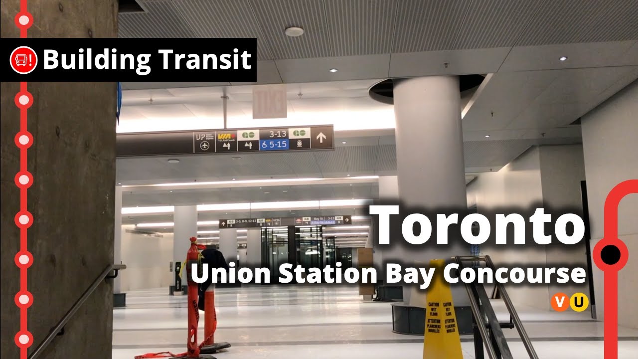 Union Station Bay Concourse Construction