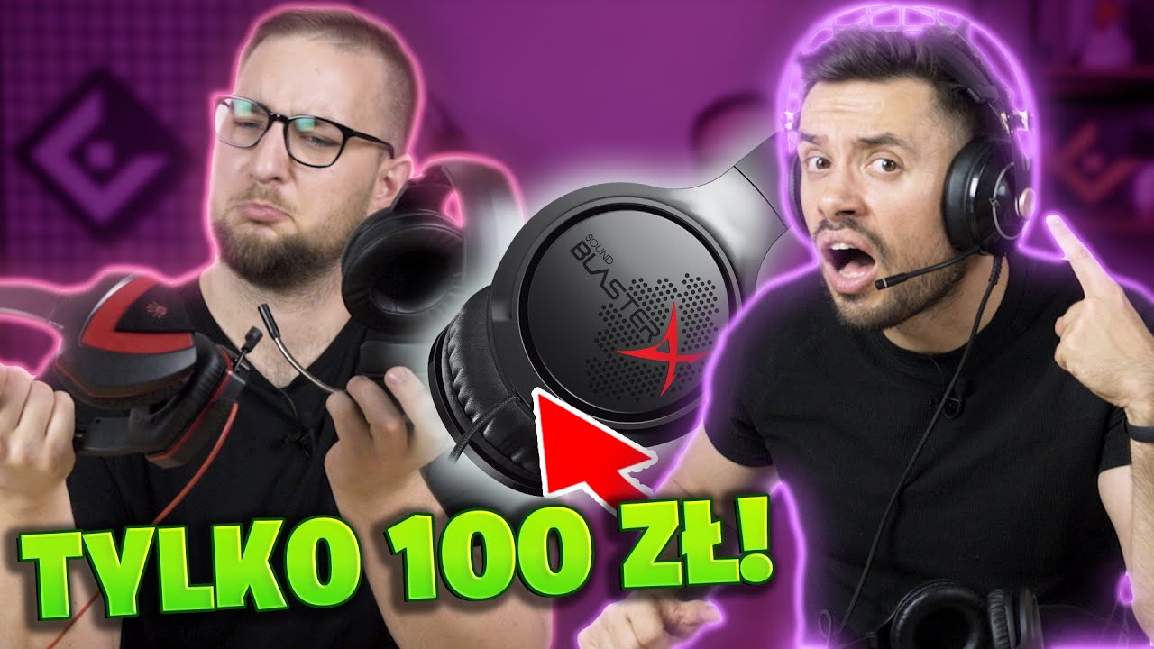 Najlepsze NAJTAŃSZE SŁUCHAWKI | do 100 zł