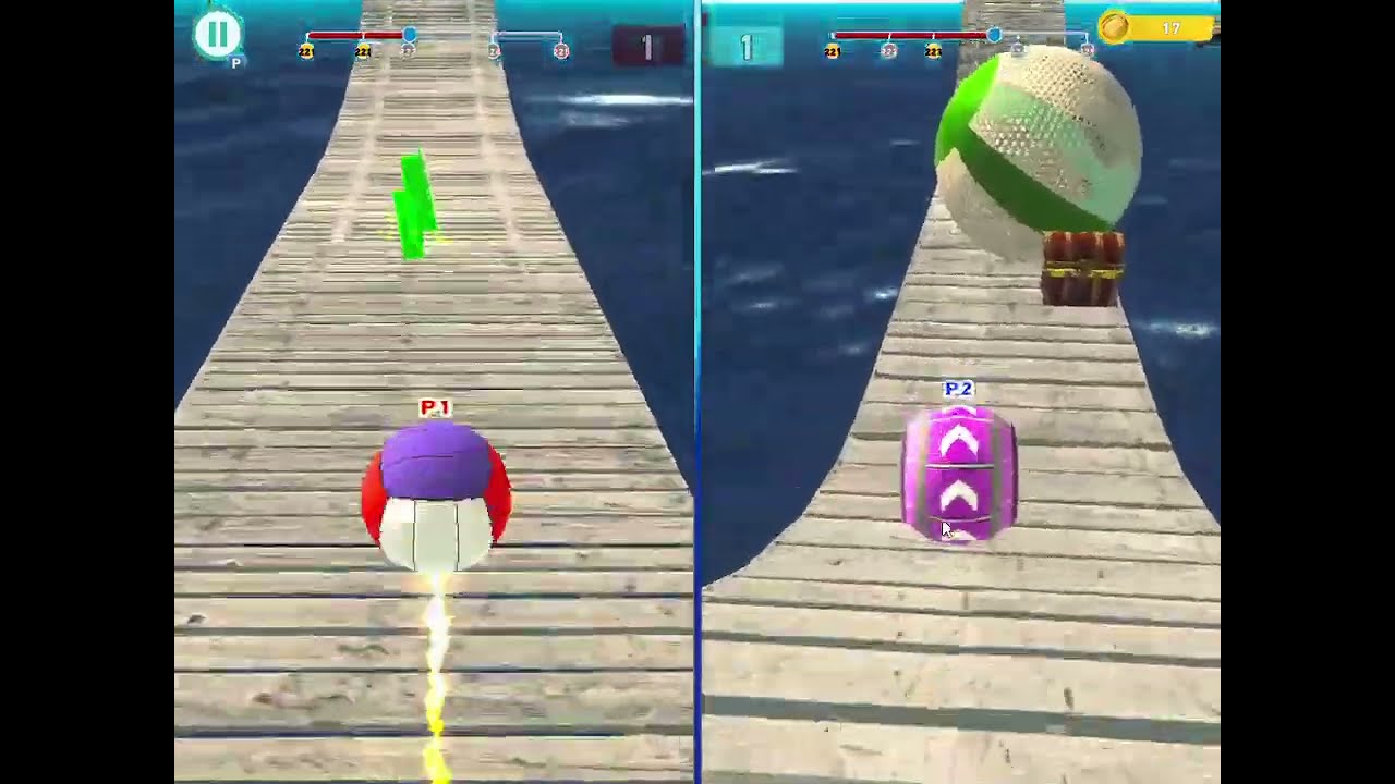 Rolling balls sea race | gameplay # 11 | rolling