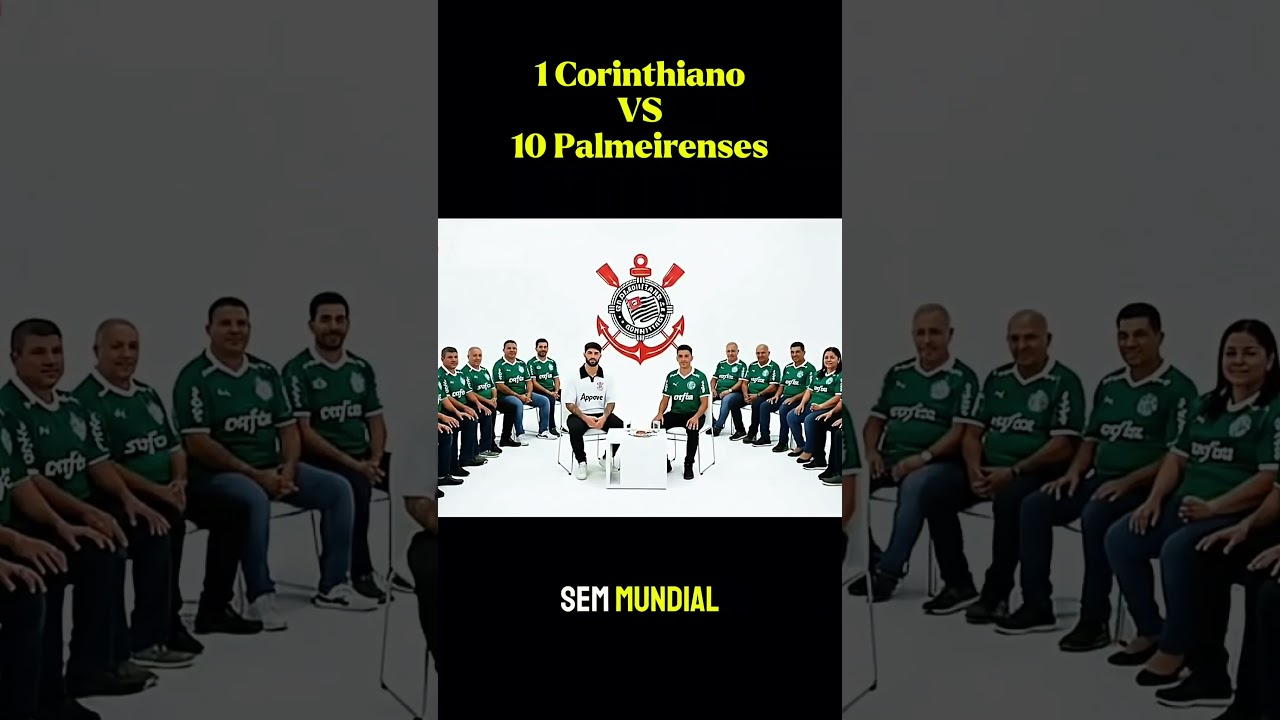 1 Corinthiano VS 10 Palmeirenses