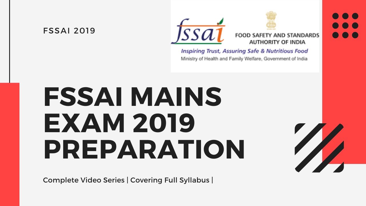 Video 6: FSSAI | FSSAI Act 2006 Chapter 2 | FSSAI Mains Exam Preparation | FSSAI Recruitment 2019 |