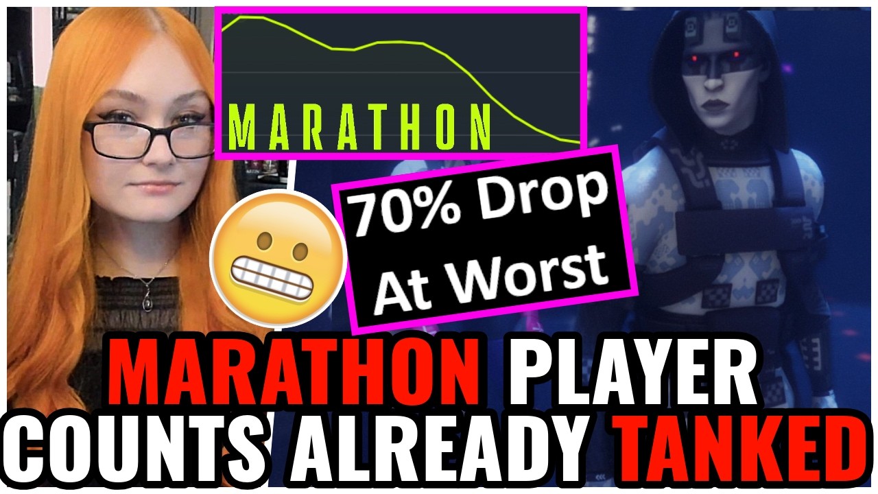 Marathon Playercounts ALREADY Plummeted 😬 Gameplay & Art Called TRASH! Bungie Must Be PANICKING