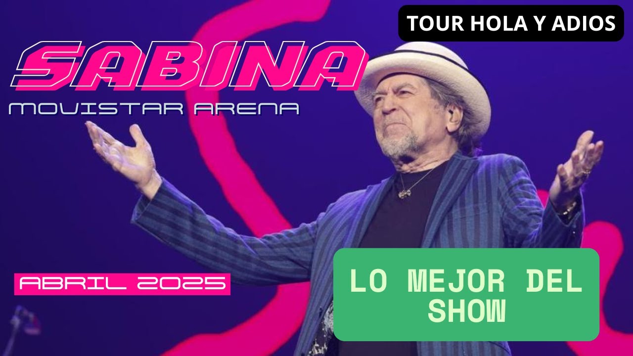 Joaquin Sabina - Movistar Arena  6/4/2025