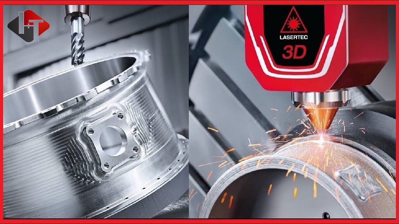 5 Impresoras 3D Metal INDUSTRIALES [ Híbridas + CNC ] 😲 Que NO has VISTO👈
