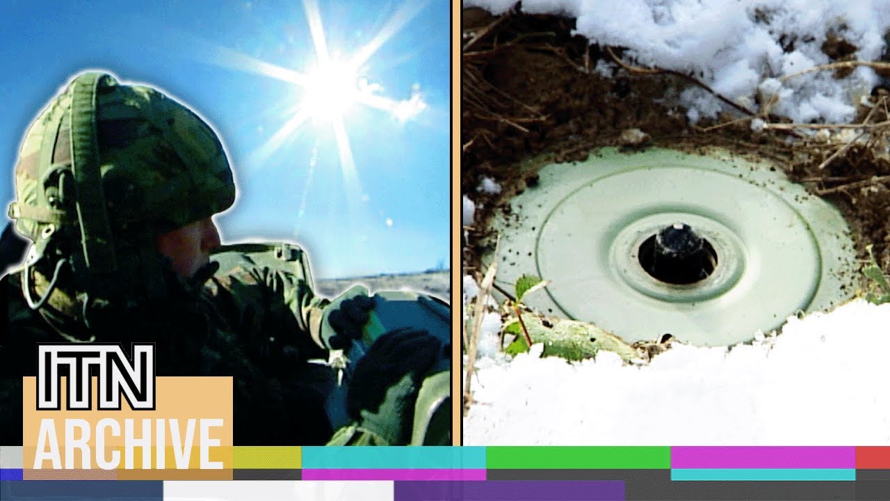 Kosovo '99 - Clearing the Landmines of Kosovo | NATO KFOR Raw Footage (1999)