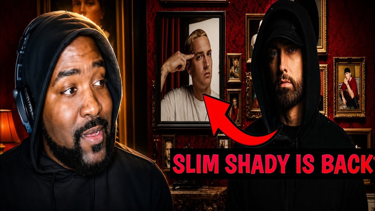 SLIM SHADY IS REALLY BACK‼️ EMINEM - HOUDINI (REACTION)