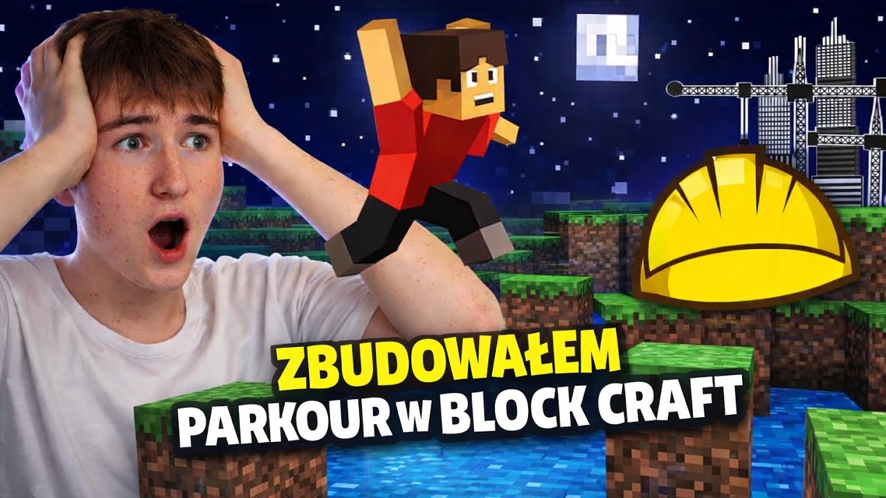POWRÓCIŁEM DO NOSTALGII i ZBUDOWAŁEM PARKOUR w BLOCK CRAFT👷‍♂️😱 [5/5]