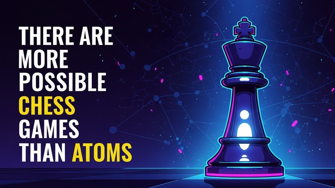 There Are More Possible Chess Games Than Atoms