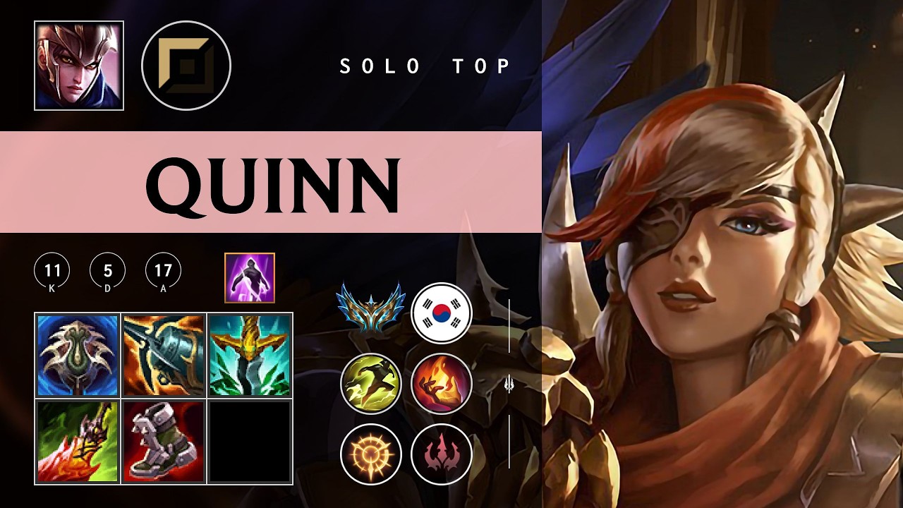 Quinn Top vs Rengar - KR Challenger Patch 26.04