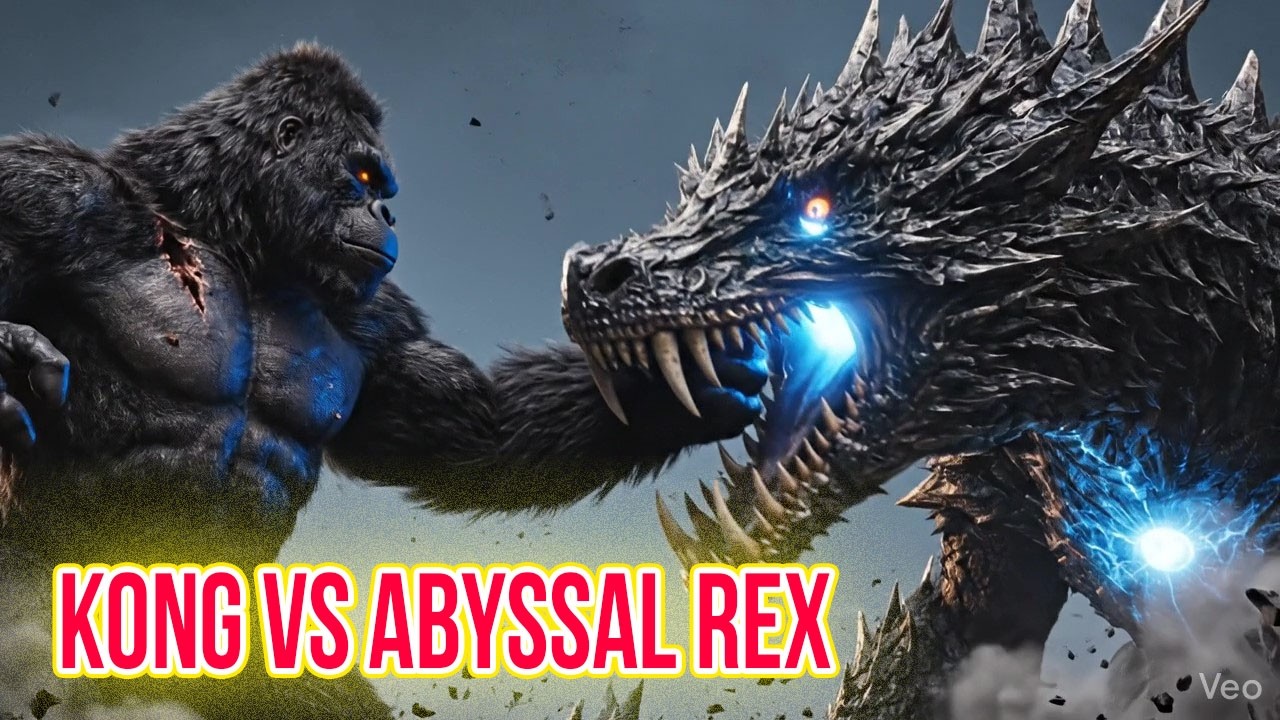 KONG vs ABYSSAL REX | Epic Titan Battle | Cinematic Monster Film