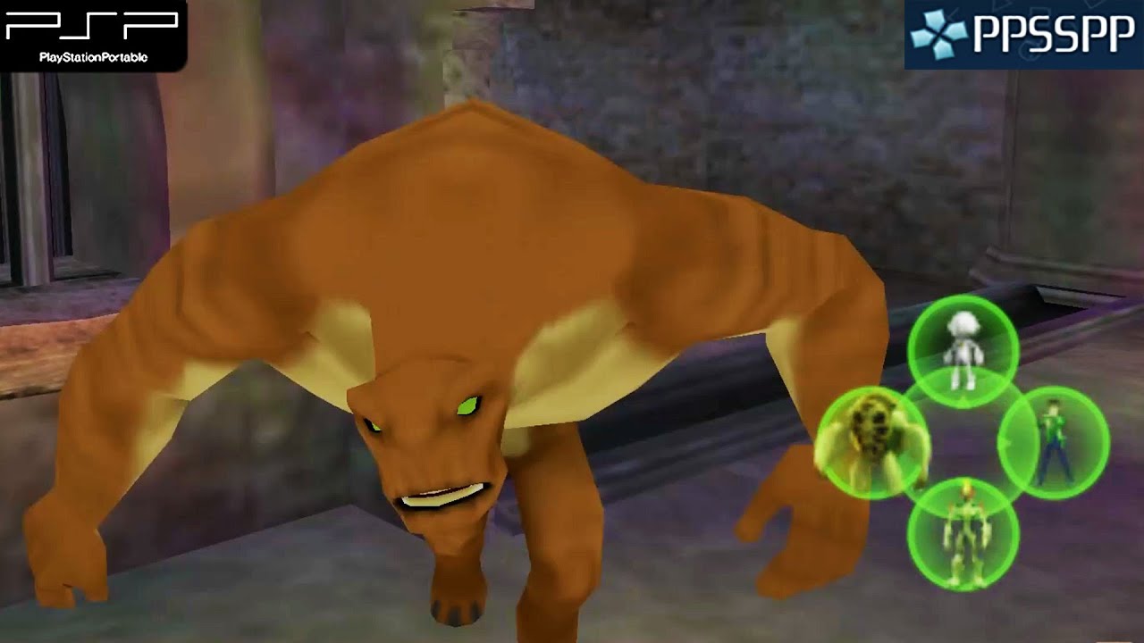 Ben 10 Ultimate Alien: Cosmic Destruction - PSP Gameplay 1080p (PPSSPP)