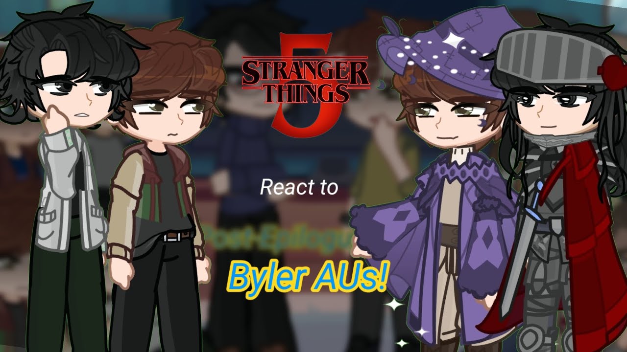 [2X SPEED] ST5 react to Byler AUs l Obvious Byler l Stranger Things 5 l 